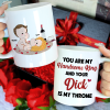 You Are My Handsome King Personalized Mug, Couple Gift