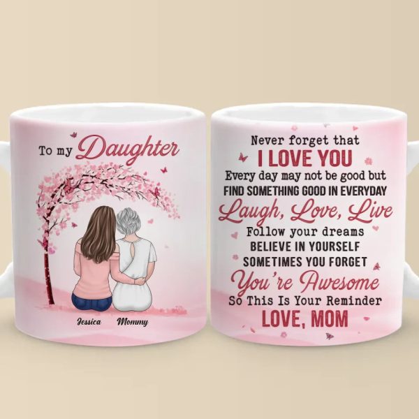 You Are My Most Precious Gift - Family Personalized Custom Mug - Gift For Mom, Daughter