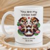 You Are My Otter Half Cute Otter Couple Personalized Mug, Unique Gift For Couples, For Her, For Him