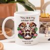 You Are My Otter Half Cute Otter Couple Personalized Mug, Unique Gift For Couples, For Her, For Him