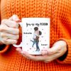 You Are My Person, I Love You More Couple Mug - Personalized Custom Coffee Mug - CPL251_MG