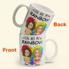 You Are My Rainbow - Personalized Mug
