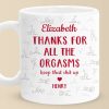 You Are My Rock, My Home, And My Everything - Couple Personalized Custom Mug - Gift For Husband Wife, Anniversary
