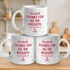 You Are My Rock, My Home, And My Everything - Couple Personalized Custom Mug - Gift For Husband Wife, Anniversary