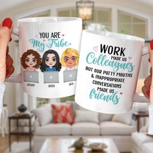 You Are My Tribe - Personalized Colleagues Coffee Mug - Gift For Colleagues
