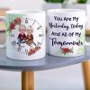 You Are My Yesterday, Today And All Of My Tomorrows Personalized Couple Mug, Gift For Couple
