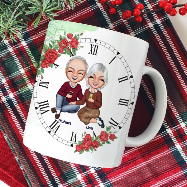 You Are My Yesterday, Today And All Of My Tomorrows Personalized Couple Mug, Gift For Couple
