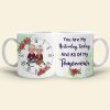 You Are My Yesterday, Today And All Of My Tomorrows Personalized Couple Mug, Gift For Couple