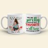 You Are Pretty, Personalized Coffee Mug, Christmas Gifts For Husband And Wife