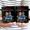 You Are Stuck With Me Forever 3D Effect Couple - Personalized Mug