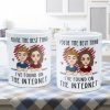 You Are The Best Thing I've Found On The Internet - Personalized Mug - Anniversary Gifts For Her, Him