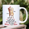 You Are The Only Wiener For My Buns Personalized Mug, Funny Gift For Couple