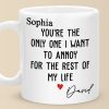 You Are The Reason I Believe In Love - Couple Personalized Custom Mug - Gift For Husband Wife, Anniversary