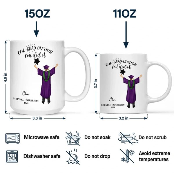 You Did It - Personalized Mug