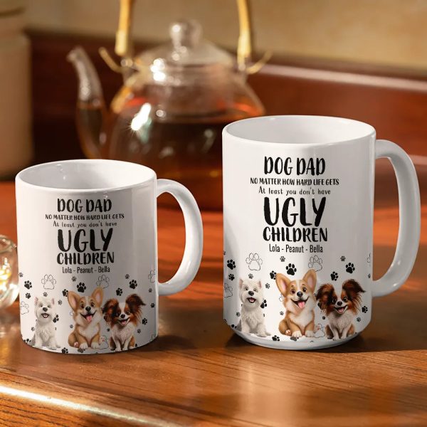 You Don't Have - Personalized White Edge-to-Edge Mug