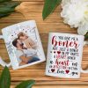 You Give Me A Boner, Custom Couple Photo Coffee Mug, Funny Gift For Couple, Valentine's Gifts