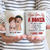 You Give Me A Boner Personalized Couple Mug, Gift For Couple