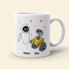 You Have My Whole Heart For My Whole Life Personalized Couple Coffee Mug 02HTTN120723