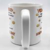 You Jizzed And Then I Built A Human With My Body, Happy Father's Day, Sperm Character, Stars, Smiley Faces - Personalized Custom Coffee Mug - DAD167_MG