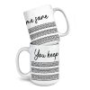 You Keep Me Sane - Friend Mug - Gift For Best Friends, Sisters, Family Members, Coworkers