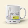 You Make Me Unloaded You Make Me Wet Personalized Naughty Couple Mug, Gift For Couple