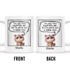 You May Have Adopted Me But I Own You Cat Mug - Personalized Custom Coffee Mug - PET098_MG
