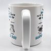 You May Have Adopted Us... But We're Pretty Sure We Own You, Dogs and Paws - Personalized Custom Coffee Mug - DOG045_MG