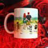 You, Me And The Dogs, Personalized Mug, Gift For Dog Lover Couple