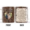 You & Me We Got This Tree Bark Heart Design - Personalized Custom Coffee Mug - CPL151_MG