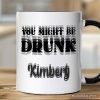 You Might Be Drunk Personalized Mug, Funny Drinking Humor Gift with Custom Name