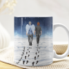 You Never Walk Alone - Memorial Gift For Loss Of Loved Ones - Personalized Mug