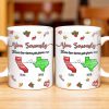 You Seriously Live Too Damn Far From Me, Heart And Maps - Personalized Custom Coffee Mug - BST328_MG