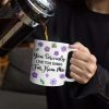 You Seriously Live Too Far From Me - 3D Inflated Effect Printed Mug, Personalized White Edge-to-Edge Mug
