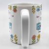 You Seriously Live Too Far From Me, Heart And Flowers Design - Personalized Custom Coffee Mug - BST388_MG