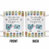 You Seriously Live Too Far From Me, Heart And Flowers Design - Personalized Custom Coffee Mug - BST388_MG
