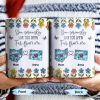 You Seriously Live Too Far From Me, Heart And Flowers Design - Personalized Custom Coffee Mug - BST388_MG