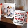 You Steal My Hoodies I Steal Your Ability To Walk - Personalized Couple Mug - Gift For Couple