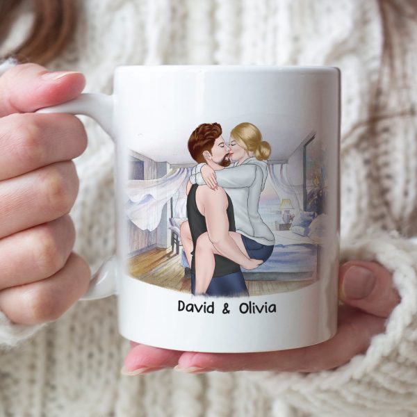 You Steal My Hoodies I Steal Your Ability To Walk - Personalized Couple Mug - Gift For Couple
