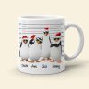 You Will Always Be My Favorite Partners In Crime Personalized Penguin Besties Mug, Christmas Gift