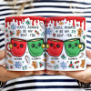 You'll Always Be My Best-Tea Christmas - 3D Inflated Effect Printed Mug, Personalized White Edge-to-Edge Mug