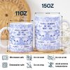 You'll Always Be My Best-Tea Toile - Personalized White Edge-to-Edge Mug