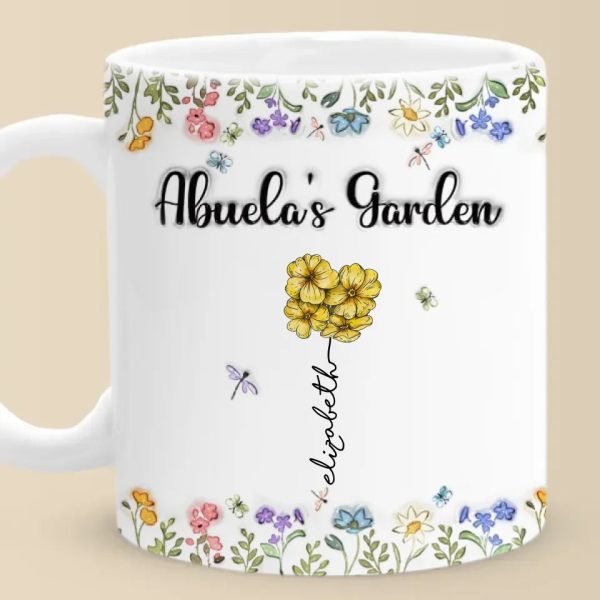 Your Affection Binds Us As One - Family Personalized Custom 3D Inflated Effect Printed Mug - Gift For Mom, Grandma