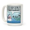 Your Boat's Extended Warranty Shark Coffee Mug