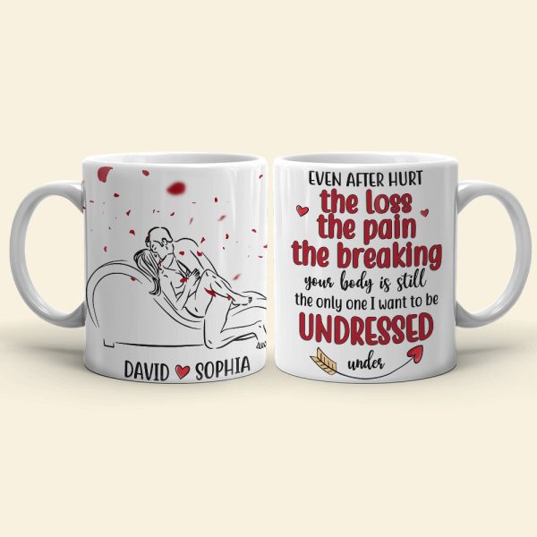 Your Body Is Still The Only One I Want To Be Undressed Under Personalized Mug, Couple Gift