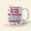 Your Body Is Still The Only One I Want To Be Undressed Under Personalized Mug, Couple Gift