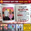 Your Hand In Mine We Walk The Miles - Gift For Couples, Personalized Mug