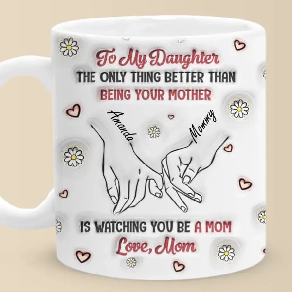 Your Love Is My Guide - Family Personalized Custom 3D Inflated Effect Printed Mug - Mother's Day, Gift For Mom, Grandma