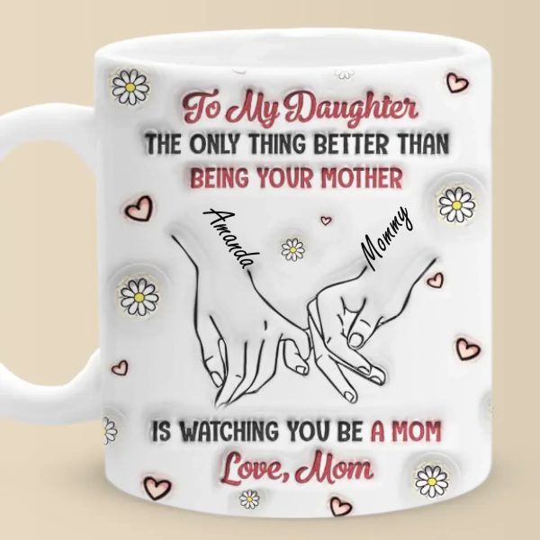 Your Love Is My Guide - Family Personalized Custom 3D Inflated Effect Printed Mug - Mother's Day, Gift For Mom, Grandma