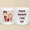 Your Love Is My Sweetest Sin - Couple Personalized Custom Mug - Christmas Gift For Husband Wife, Anniversary