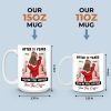Your Love Is The Light Of My Soul - Couple Personalized Custom Mug - Gift For Husband Wife, Anniversary